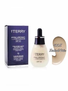 $65 Retail NIB By Terry Hyaluronic Hydrapowder SPF 30 Liquid Foundation